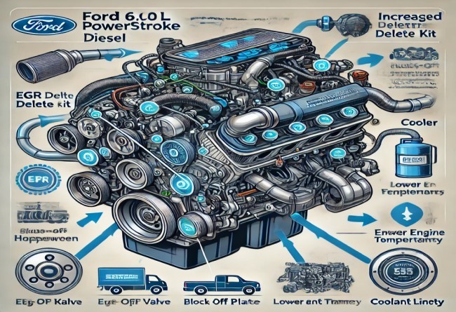 6.0 Powerstroke EGR Delete Kit