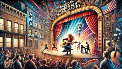 american musican and dramatic academy ash straw