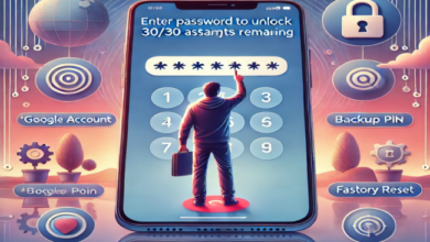 enter password to unlock 30/30 attempts remaining