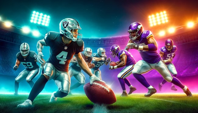 las vegas raiders vs minnesota vikings match player stats