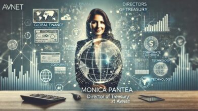 monica pantea treasury avnet