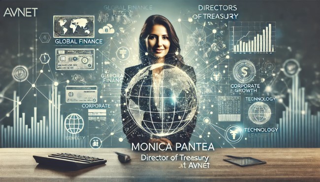 monica pantea treasury avnet