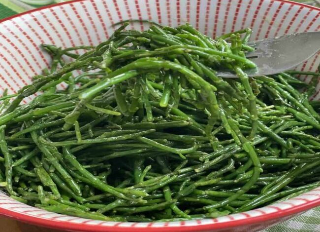 how to cook samphire