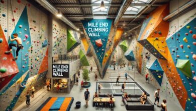 mile end climbing wall