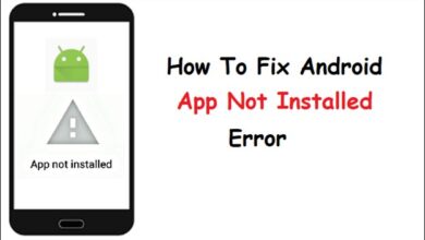 Fix App Not Installed