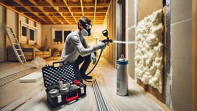 diy spray foam insulation