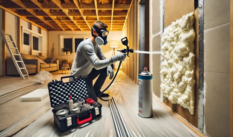 diy spray foam insulation