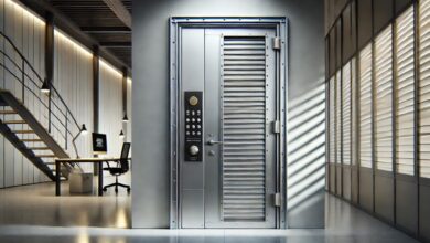 latham steel doors