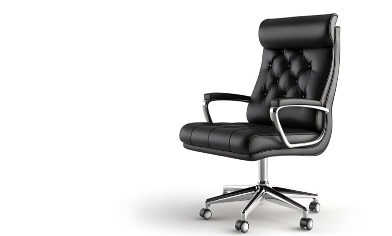 Upgrade Your Office: The Benefits of a Leather Executive Chair