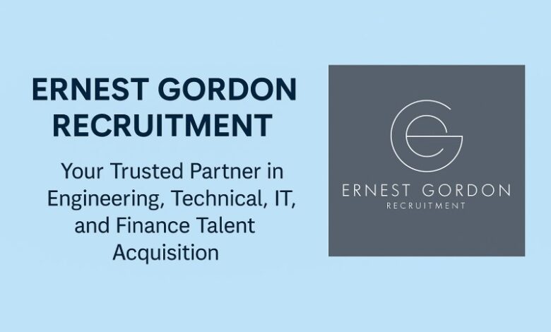 ernest gordon recruitment