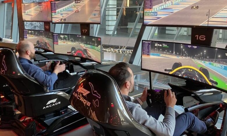 f1 arcade london