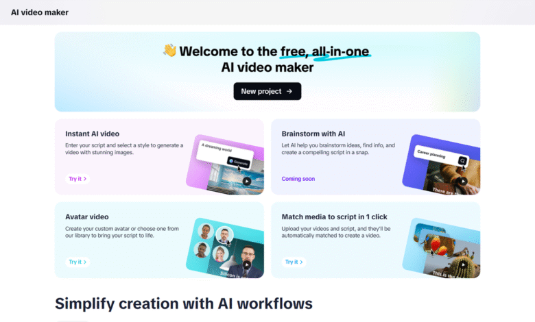AI video editor CapCut