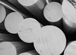 Rods of aluminum with varying diameters