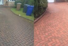 Driveway cleaning services