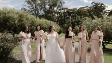 Mismatched Bridesmaid Dresses