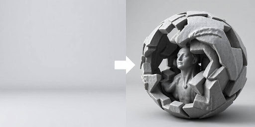 Converting Images to 3D Models for VR, AR, and Gaming Applications