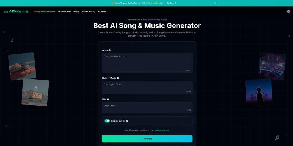 AI Song Generator