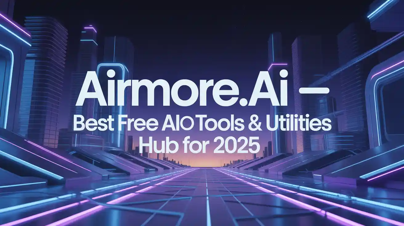 Visual Reference: Airmore AI Best Free AI Tools Utilities Hub For 2025