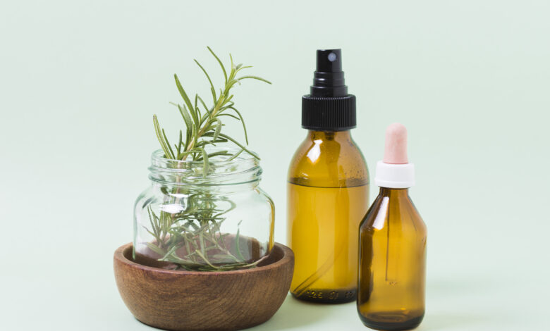 Essential Oils for Hair Growth Rosemary, Castor & Coconut Oils UK