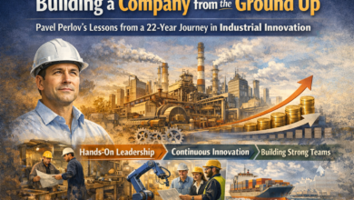 Building a Company from the Ground Up Pavel Perlov's Lessons from a 22-Year Journey in Industrial Innovation
