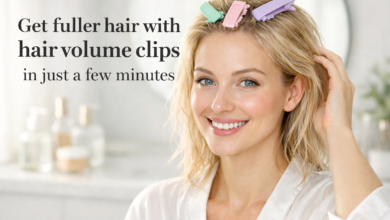Get fuller hair with hair volume clips in just a few minutes