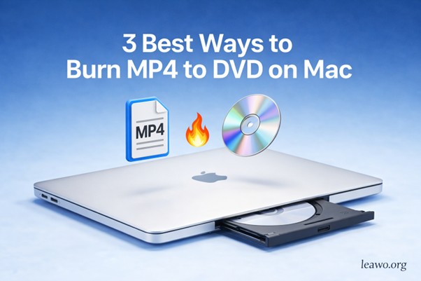 3 Best Ways to Burn MP4 to DVD on Mac