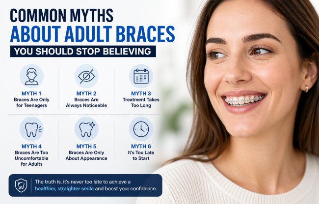 Common Myths About Adult Braces You Should Stop Believing