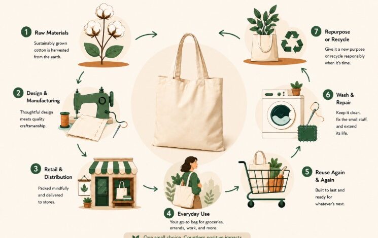 The Lifecycle of a Reusable Tote Bag